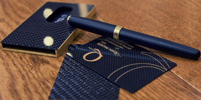 5 Design Ideas for Creating Luxury Business Cards