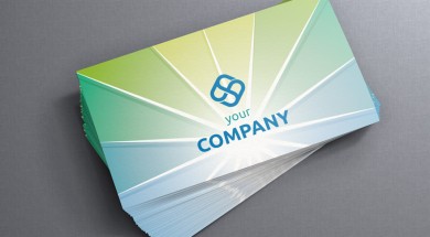 designer business card